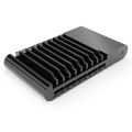 10 Ports Charging Station 8*2.1A 2*1A USB Charger with Stand and Swith Docking Station